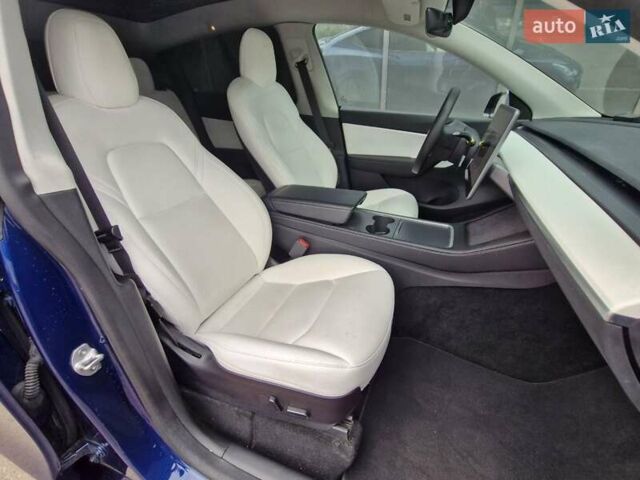 Тесла Model Y 2022 в Киеве на Automoto.ua Синий Тесла Model Y, объемом двигателя 0 л и пробегом 25 тыс. км за 31900 $, фото 9 на Automoto.ua