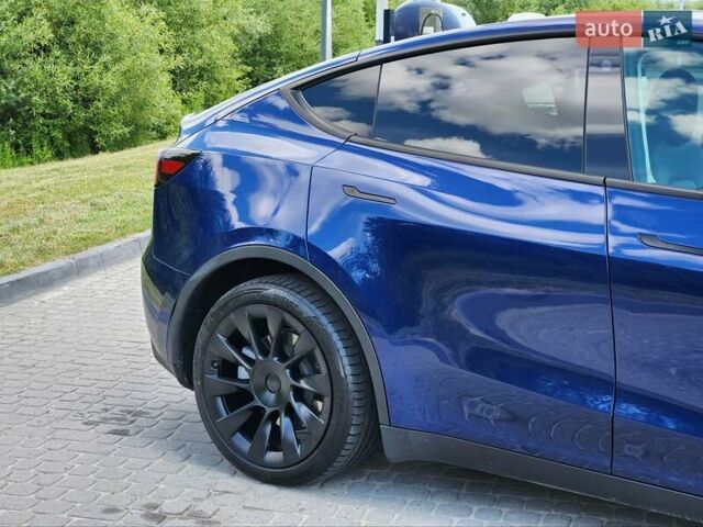 Синий Тесла Model Y, объемом двигателя 0 л и пробегом 37 тыс. км за 25900 $, фото 13 на Automoto.ua
