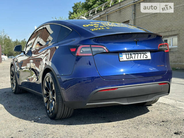 Синій Тесла Model Y, об'ємом двигуна 0 л та пробігом 17 тис. км за 44500 $, фото 13 на Automoto.ua