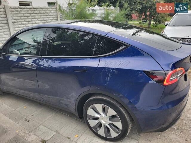 Синий Тесла Model Y, объемом двигателя 0 л и пробегом 63 тыс. км за 26500 $, фото 6 на Automoto.ua