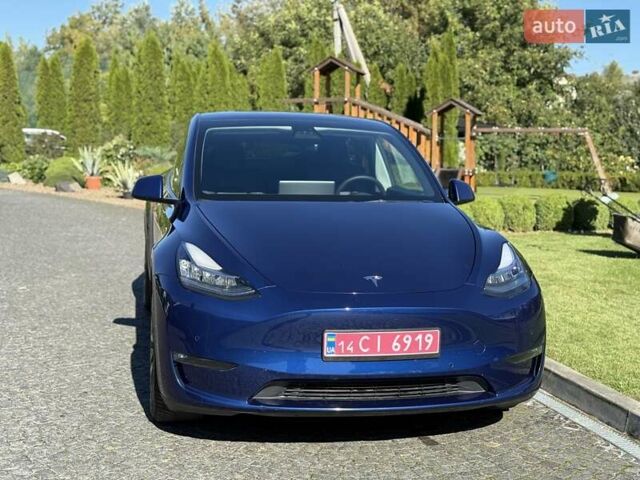 Синий Тесла Model Y, объемом двигателя 0 л и пробегом 80 тыс. км за 25300 $, фото 46 на Automoto.ua