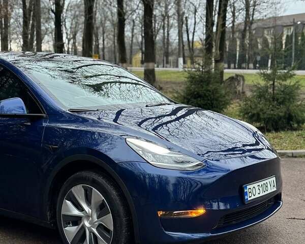 Синий Тесла Model Y, объемом двигателя 0 л и пробегом 31 тыс. км за 28300 $, фото 10 на Automoto.ua