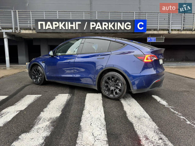 Синий Тесла Model Y, объемом двигателя 0 л и пробегом 104 тыс. км за 22900 $, фото 10 на Automoto.ua