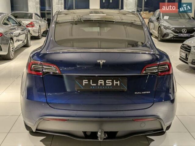 Синий Тесла Model Y, объемом двигателя 0 л и пробегом 51 тыс. км за 30900 $, фото 8 на Automoto.ua