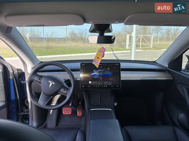 Синій Тесла Model Y, об'ємом двигуна 0 л та пробігом 76 тис. км за 27000 $, фото 9 на Automoto.ua