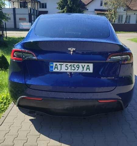 Синий Тесла Model Y, объемом двигателя 0 л и пробегом 54 тыс. км за 29900 $, фото 20 на Automoto.ua