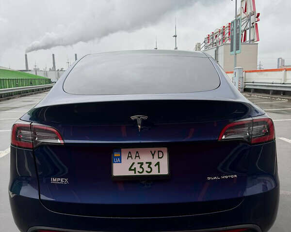 Синий Тесла Model Y, объемом двигателя 0 л и пробегом 130 тыс. км за 24500 $, фото 11 на Automoto.ua