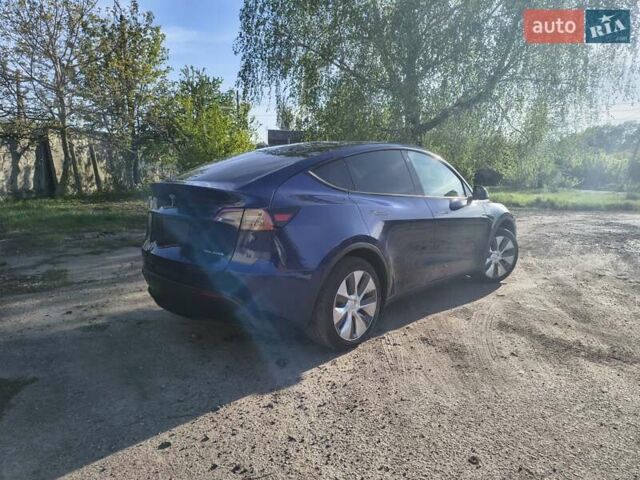 Синий Тесла Model Y, объемом двигателя 0 л и пробегом 31 тыс. км за 20777 $, фото 5 на Automoto.ua