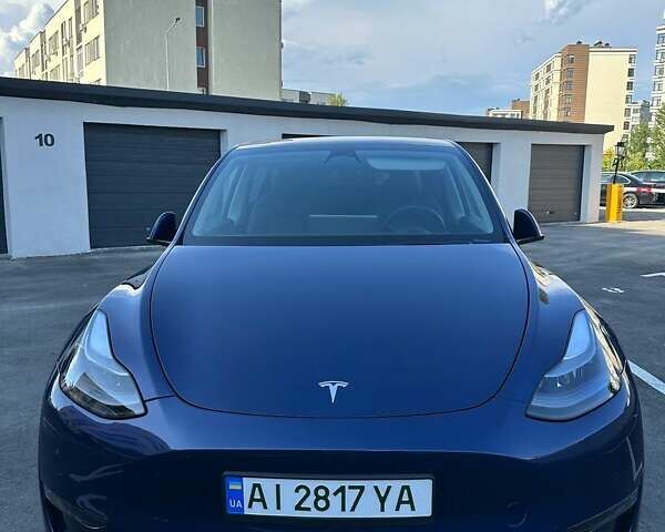 Синий Тесла Model Y, объемом двигателя 0 л и пробегом 15 тыс. км за 36500 $, фото 7 на Automoto.ua