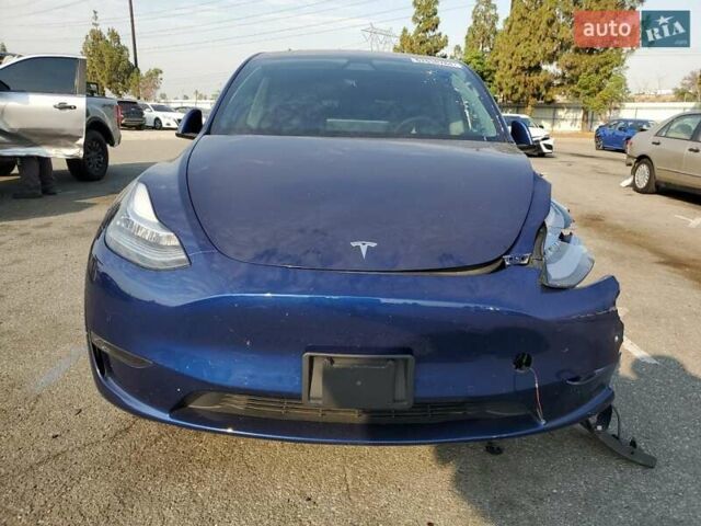 Синий Тесла Model Y, объемом двигателя 0 л и пробегом 52 тыс. км за 24990 $, фото 3 на Automoto.ua