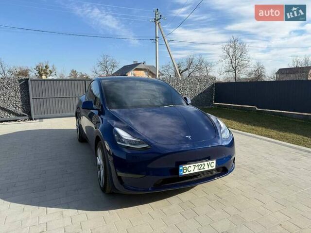 Синий Тесла Model Y, объемом двигателя 0 л и пробегом 80 тыс. км за 27000 $, фото 3 на Automoto.ua