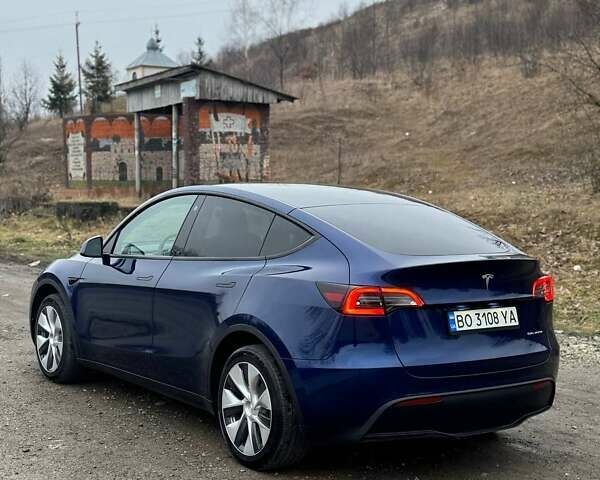 Синий Тесла Model Y, объемом двигателя 0 л и пробегом 31 тыс. км за 28300 $, фото 1 на Automoto.ua