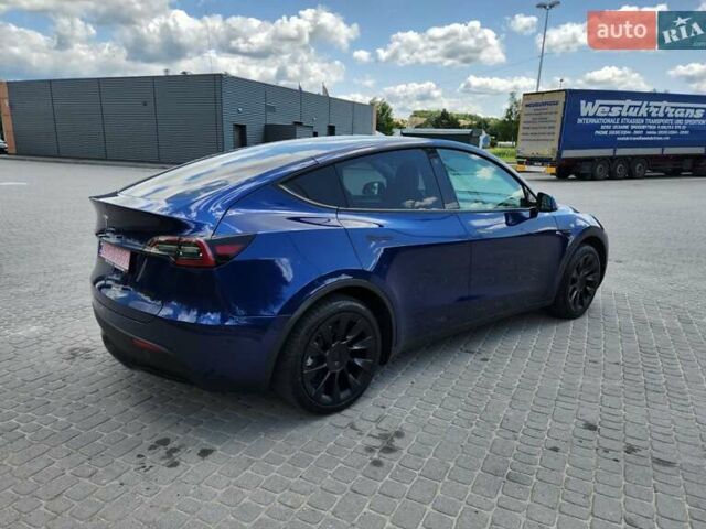 Синий Тесла Model Y, объемом двигателя 0 л и пробегом 37 тыс. км за 25900 $, фото 12 на Automoto.ua