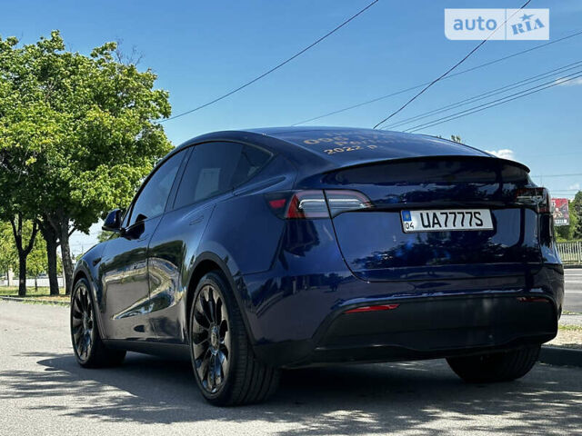 Синій Тесла Model Y, об'ємом двигуна 0 л та пробігом 17 тис. км за 44500 $, фото 41 на Automoto.ua