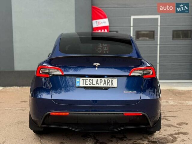 Синий Тесла Model Y, объемом двигателя 0 л и пробегом 40 тыс. км за 29999 $, фото 8 на Automoto.ua