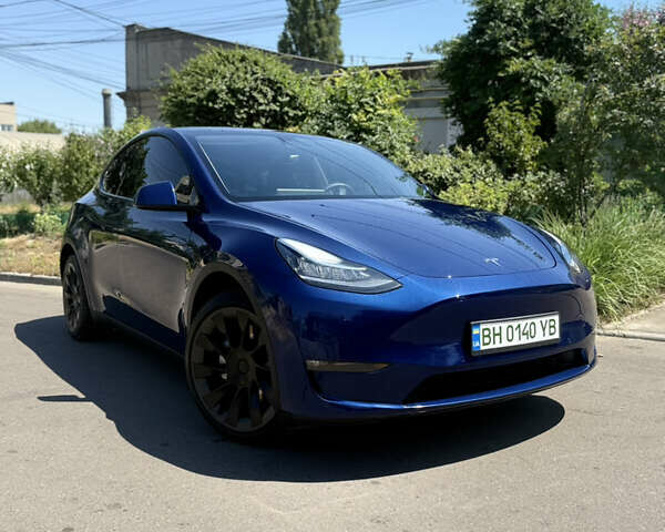 Синий Тесла Model Y, объемом двигателя 0 л и пробегом 137 тыс. км за 25000 $, фото 17 на Automoto.ua