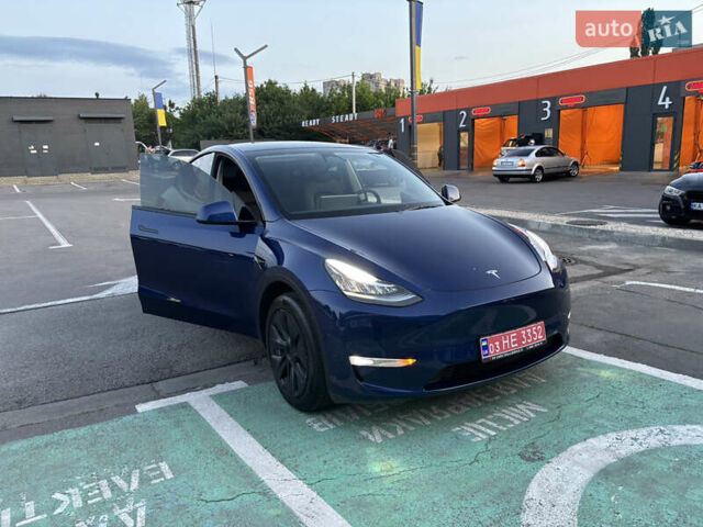 Синий Тесла Model Y, объемом двигателя 0 л и пробегом 43 тыс. км за 25500 $, фото 9 на Automoto.ua