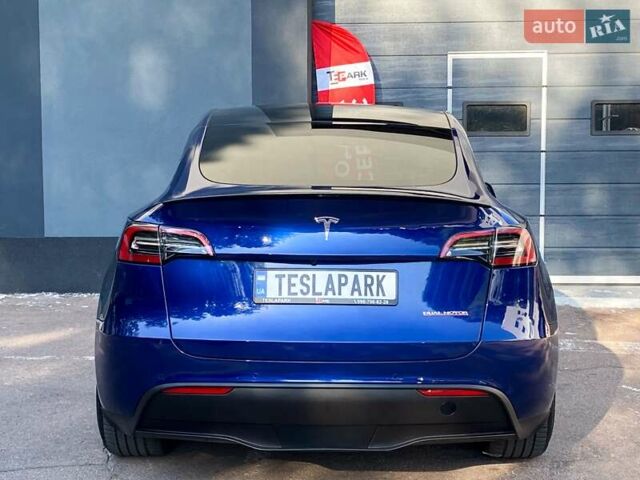 Синий Тесла Model Y, объемом двигателя 0 л и пробегом 92 тыс. км за 31999 $, фото 8 на Automoto.ua