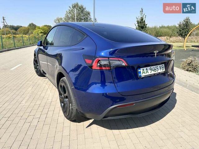 Синий Тесла Model Y, объемом двигателя 0 л и пробегом 48 тыс. км за 26700 $, фото 10 на Automoto.ua