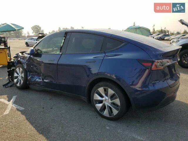 Синий Тесла Model Y, объемом двигателя 0 л и пробегом 52 тыс. км за 24990 $, фото 2 на Automoto.ua