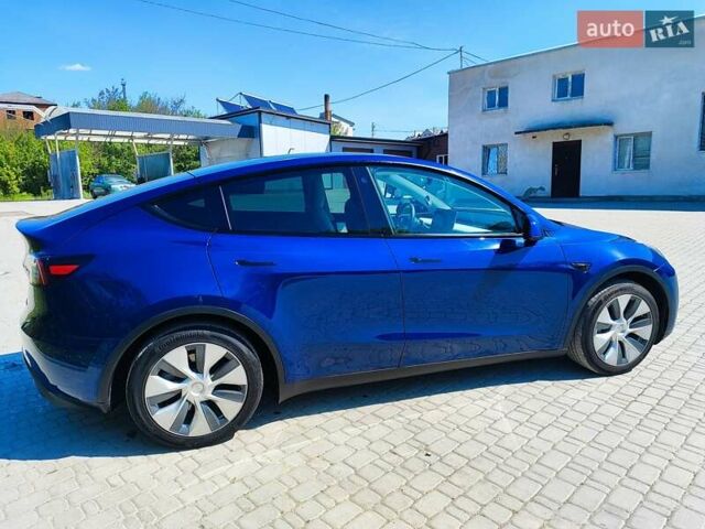 Синий Тесла Model Y, объемом двигателя 0 л и пробегом 63 тыс. км за 26800 $, фото 6 на Automoto.ua
