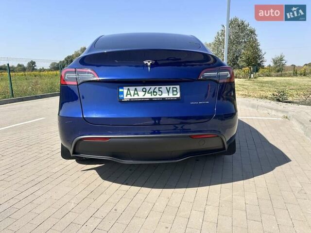 Синий Тесла Model Y, объемом двигателя 0 л и пробегом 48 тыс. км за 26700 $, фото 8 на Automoto.ua