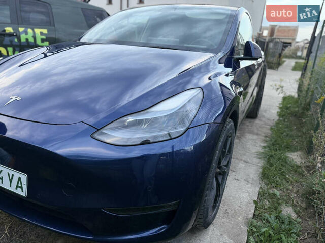 Тесла Model Y 2022 в Запорожье на Automoto.ua Синий Тесла Model Y, объемом двигателя 0 л и пробегом 88 тыс. км за 24000 $, фото 3 на Automoto.ua