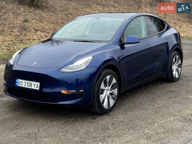 Синий Тесла Model Y, объемом двигателя 0 л и пробегом 31 тыс. км за 28300 $, фото 3 на Automoto.ua