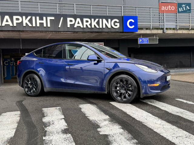 Синий Тесла Model Y, объемом двигателя 0 л и пробегом 104 тыс. км за 22900 $, фото 8 на Automoto.ua