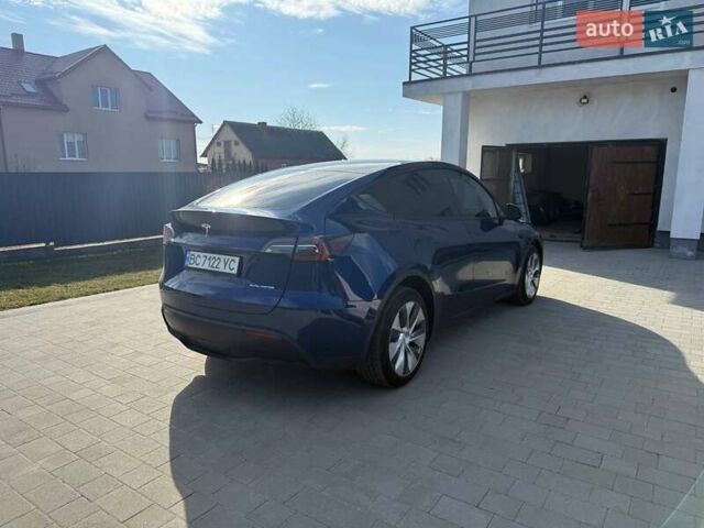 Синий Тесла Model Y, объемом двигателя 0 л и пробегом 80 тыс. км за 27000 $, фото 5 на Automoto.ua