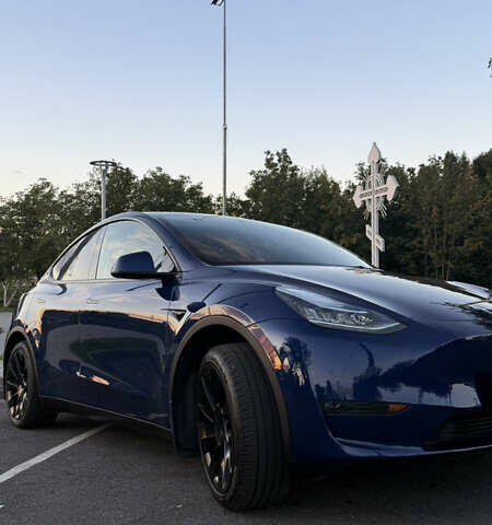 Синий Тесла Model Y, объемом двигателя 0 л и пробегом 18 тыс. км за 28000 $, фото 12 на Automoto.ua