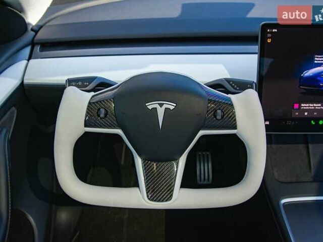 Синий Тесла Model Y, объемом двигателя 0 л и пробегом 18 тыс. км за 34990 $, фото 24 на Automoto.ua