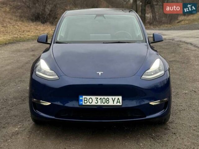Синий Тесла Model Y, объемом двигателя 0 л и пробегом 31 тыс. км за 28300 $, фото 5 на Automoto.ua
