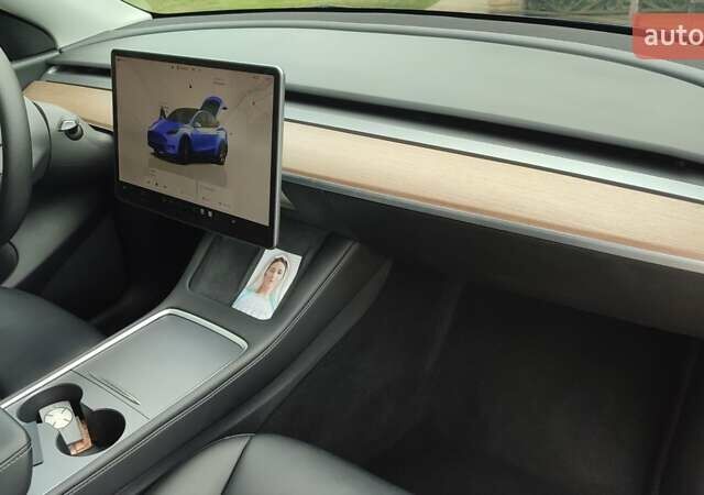Синий Тесла Model Y, объемом двигателя 0 л и пробегом 54 тыс. км за 29900 $, фото 43 на Automoto.ua