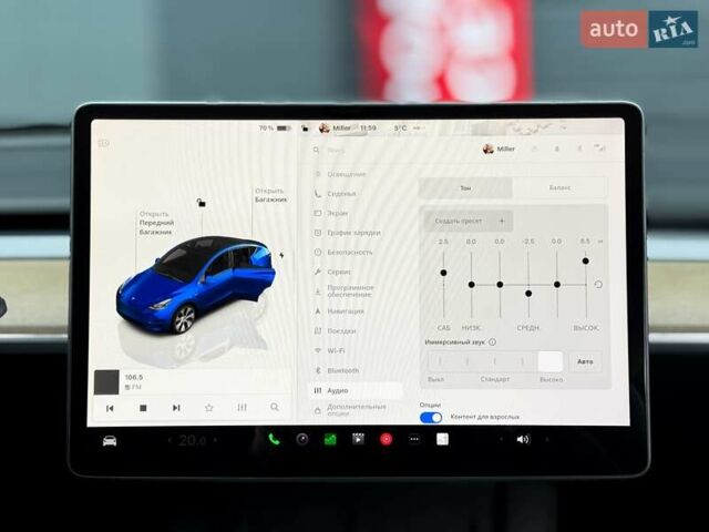 Синий Тесла Model Y, объемом двигателя 0 л и пробегом 40 тыс. км за 29999 $, фото 23 на Automoto.ua
