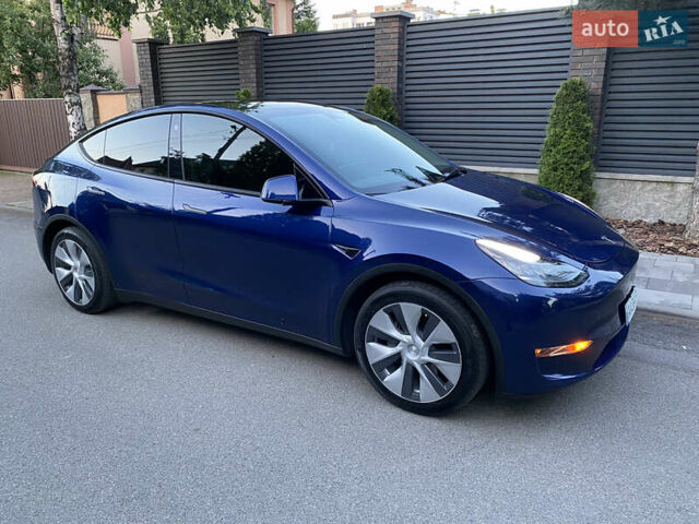 Тесла Model Y 2022 в Киеве на Automoto.ua Синий Тесла Model Y, объемом двигателя 0 л и пробегом 54 тыс. км за 26600 $, фото 3 на Automoto.ua