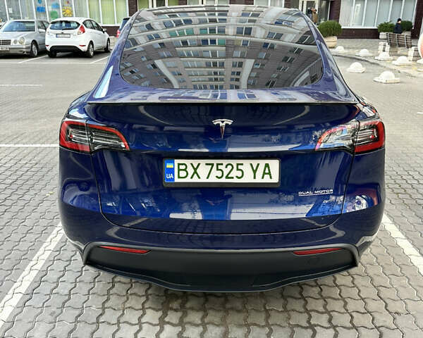 Синий Тесла Model Y, объемом двигателя 0 л и пробегом 27 тыс. км за 29500 $, фото 8 на Automoto.ua