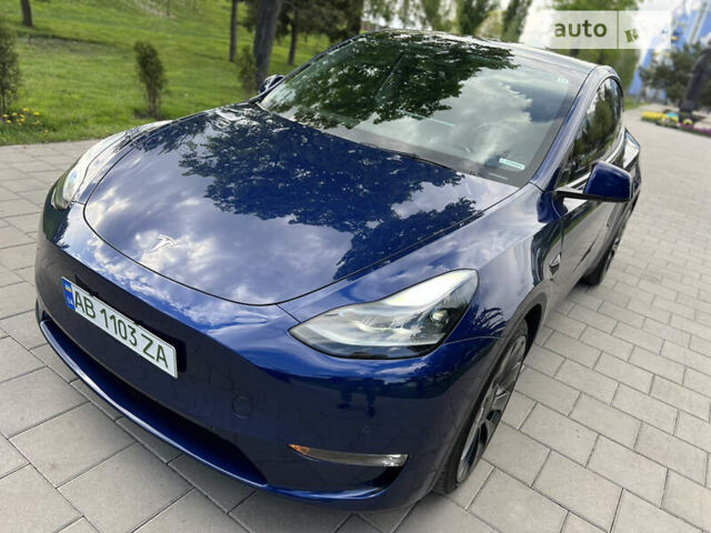 Синій Тесла Model Y, об'ємом двигуна 0 л та пробігом 45 тис. км за 35000 $, фото 6 на Automoto.ua