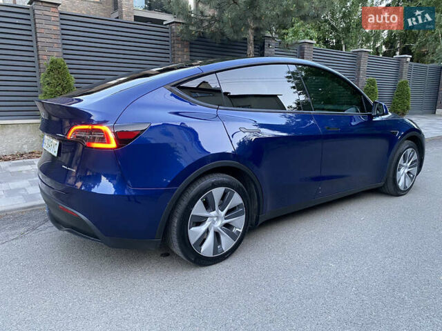Тесла Model Y 2022 в Киеве на Automoto.ua Синий Тесла Model Y, объемом двигателя 0 л и пробегом 54 тыс. км за 26600 $, фото 5 на Automoto.ua