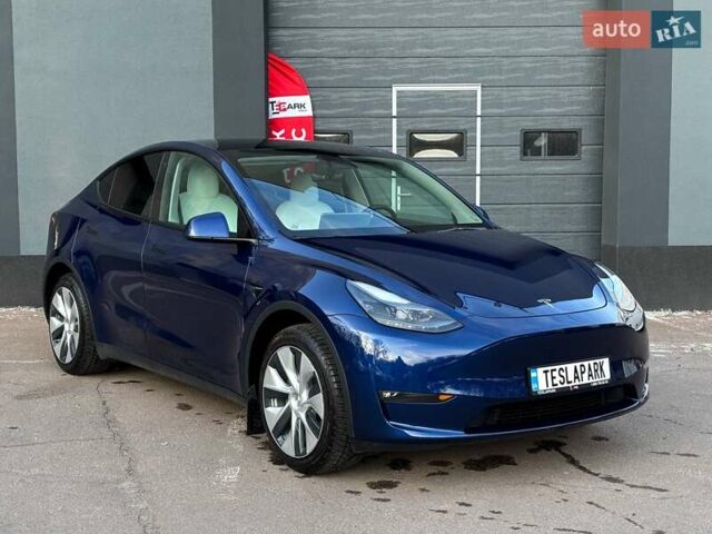 Синий Тесла Model Y, объемом двигателя 0 л и пробегом 59 тыс. км за 32999 $, фото 10 на Automoto.ua