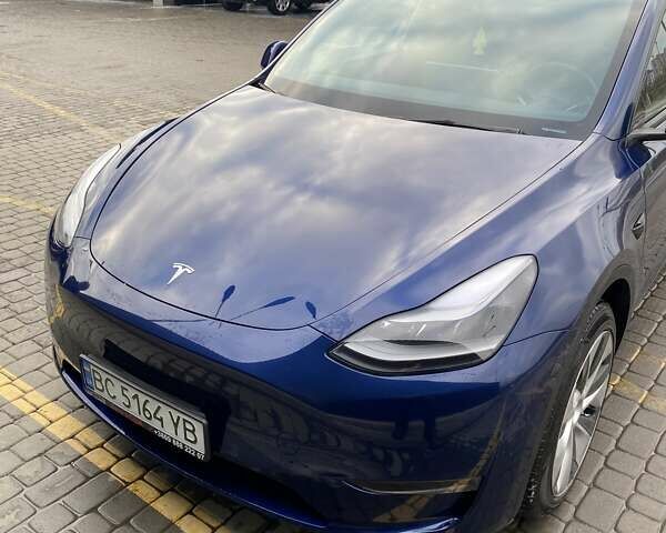 Синий Тесла Model Y, объемом двигателя 0 л и пробегом 89 тыс. км за 22000 $, фото 6 на Automoto.ua