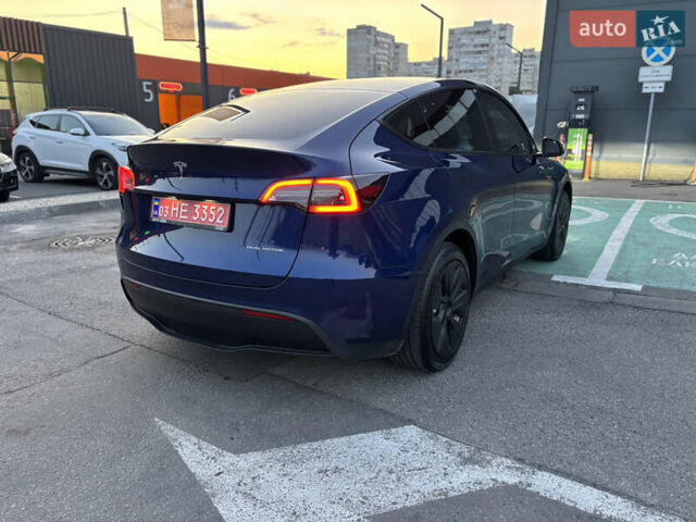 Синий Тесла Model Y, объемом двигателя 0 л и пробегом 43 тыс. км за 25500 $, фото 12 на Automoto.ua