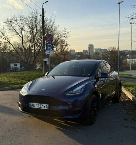 Синій Тесла Model Y, об'ємом двигуна 0 л та пробігом 18 тис. км за 26000 $, фото 2 на Automoto.ua
