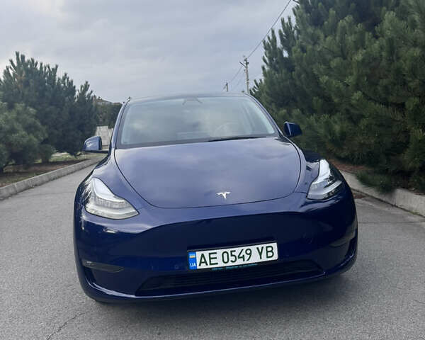 Синий Тесла Model Y, объемом двигателя 0 л и пробегом 52 тыс. км за 30900 $, фото 50 на Automoto.ua