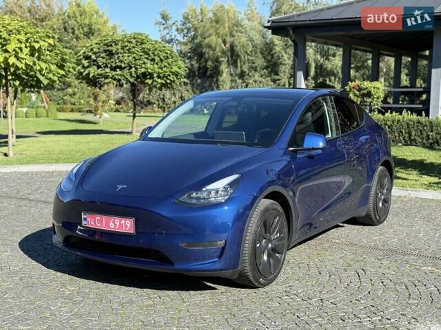 Синий Тесла Model Y, объемом двигателя 0 л и пробегом 80 тыс. км за 25300 $, фото 8 на Automoto.ua