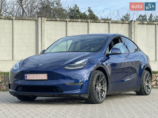 Синій Тесла Model Y, об'ємом двигуна 0 л та пробігом 160 тис. км за 22750 $, фото 4 на Automoto.ua