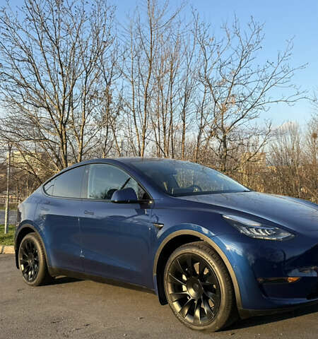 Синій Тесла Model Y, об'ємом двигуна 0 л та пробігом 18 тис. км за 26000 $, фото 1 на Automoto.ua