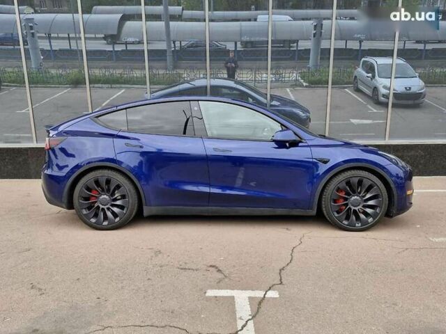 Тесла Model Y 2022 в Киеве на Automoto.ua Синий Тесла Model Y, объемом двигателя 0 л и пробегом 25 тыс. км за 31900 $, фото 5 на Automoto.ua