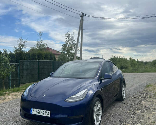 Синій Тесла Model Y, об'ємом двигуна 0 л та пробігом 91 тис. км за 23200 $, фото 2 на Automoto.ua