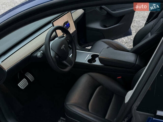 Синий Тесла Model Y, объемом двигателя 0 л и пробегом 38 тыс. км за 28900 $, фото 8 на Automoto.ua